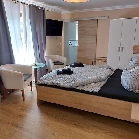 Haus Strandlust- Gemuetliches Studio Direkt Am Duemmer Apartment Lembruch Luaran gambar